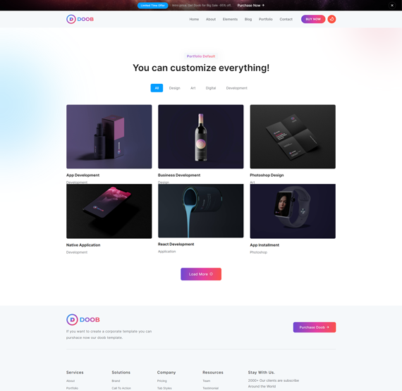 Portfolio Three Column Light Image